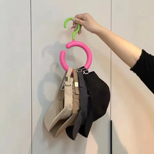 2pcs Rotating Multi-Hook Closet Organizer Hanger