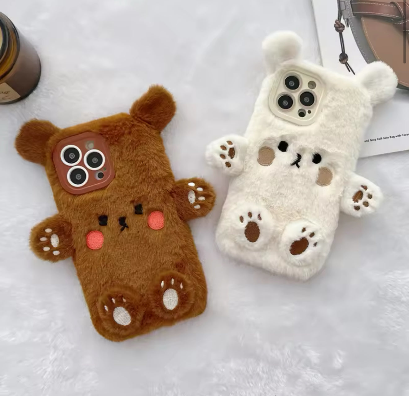 🐻‍❄️ Plushie phone case 🧸