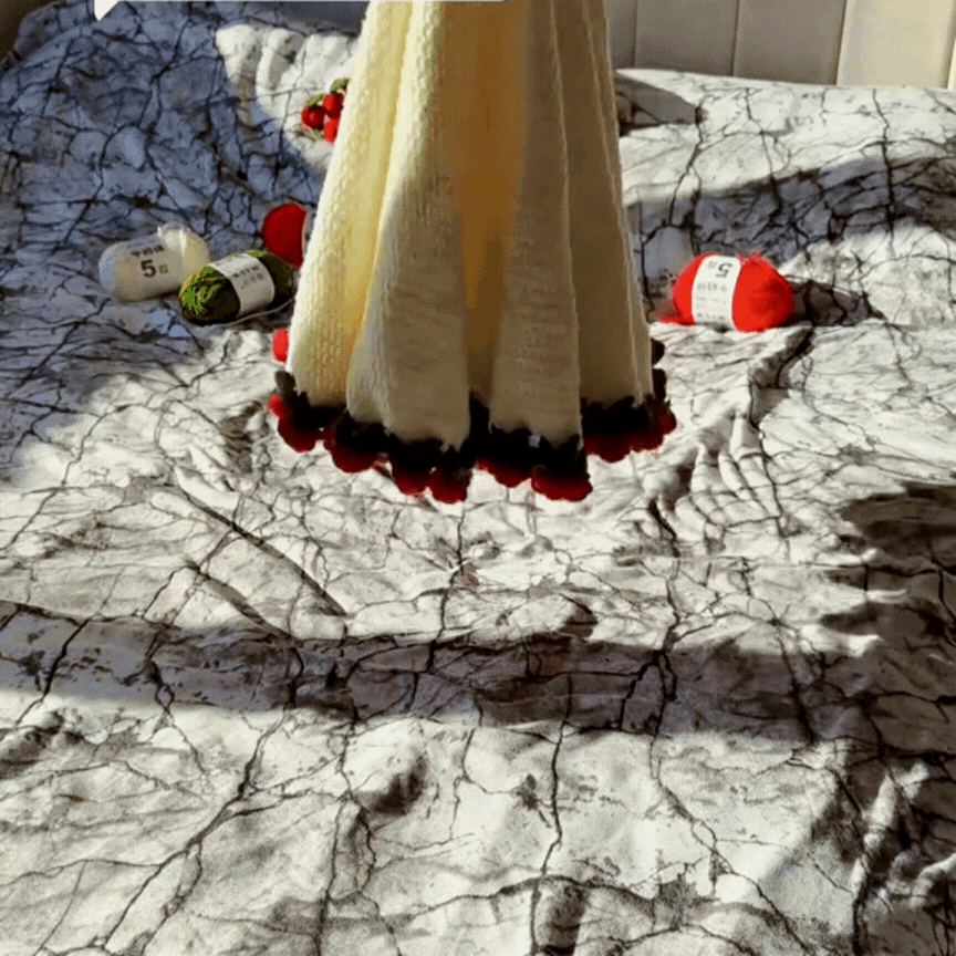 W-Crochet Bouquet Blanket💐