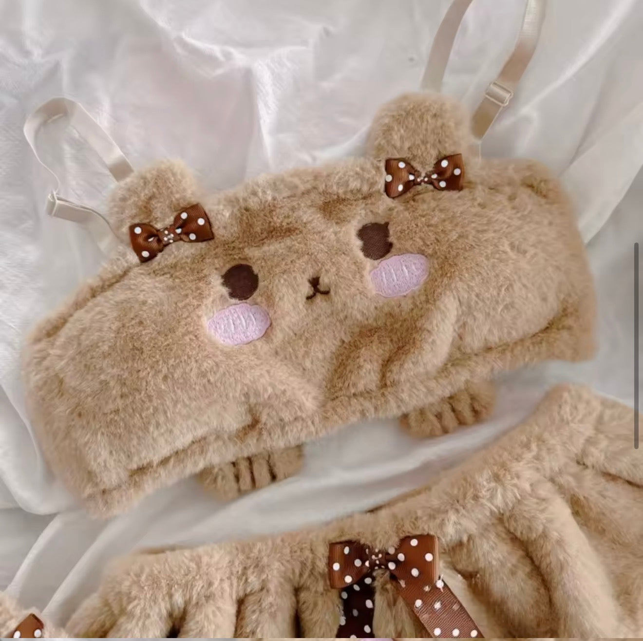 Plushie cutest teddy pyjamas🐻