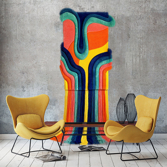 PUDDLE – Hand-Tufted Abstract Wall Sculpture