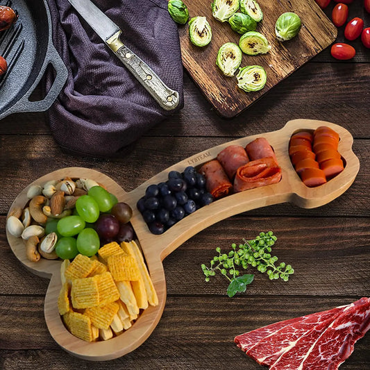 Funny Adult-Themed Multi-Compartment Serving Board