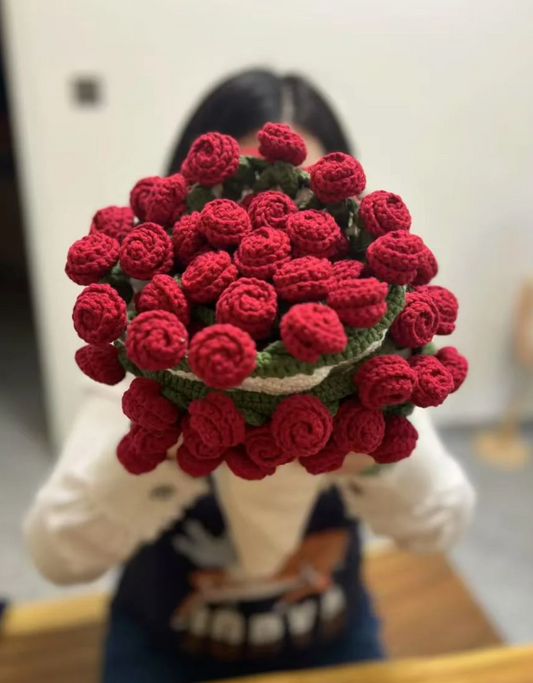 W-Crochet Bouquet Blanket💐