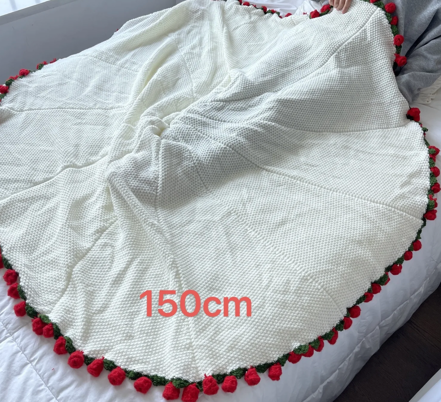 W-Crochet Bouquet Blanket💐