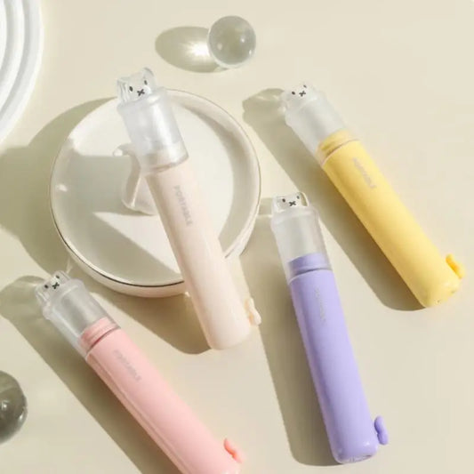 2in1 Cute Bear Travel Kids Toothbrush Set