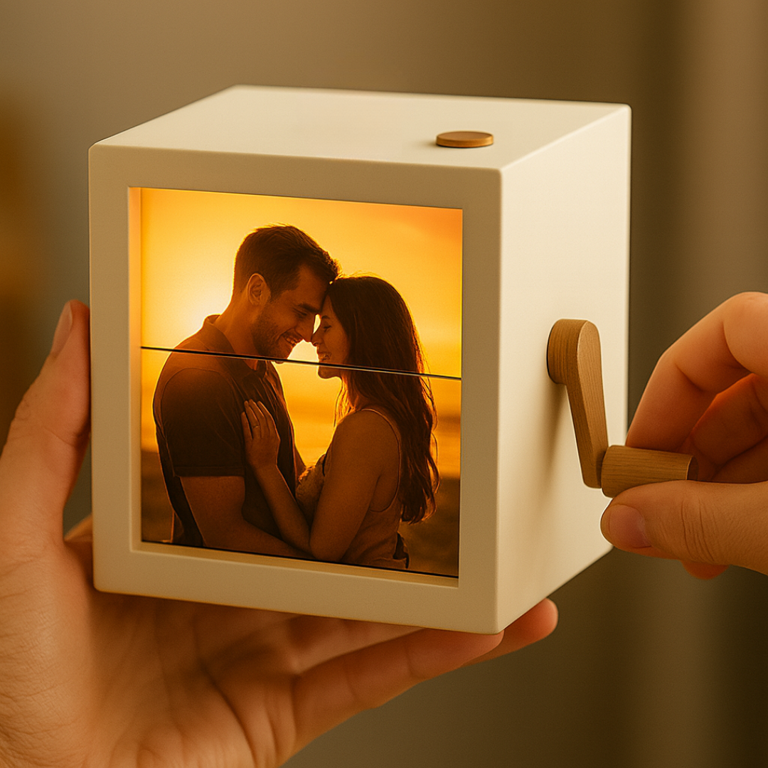 Personalized Photo Box with Light