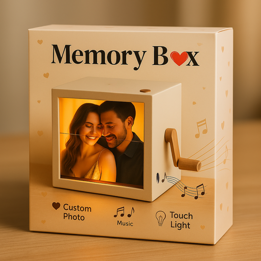Personalized Photo Box with Light